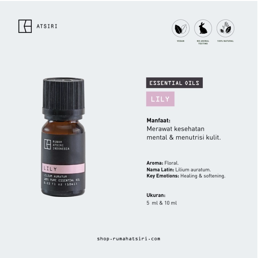 Lily Essential Oil by Rumah Atsiri