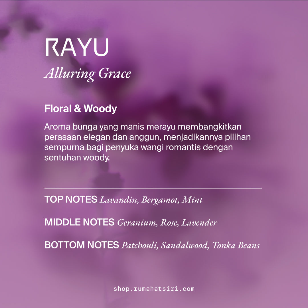 Rayu Eau de Parfum by Rumah Atsiri