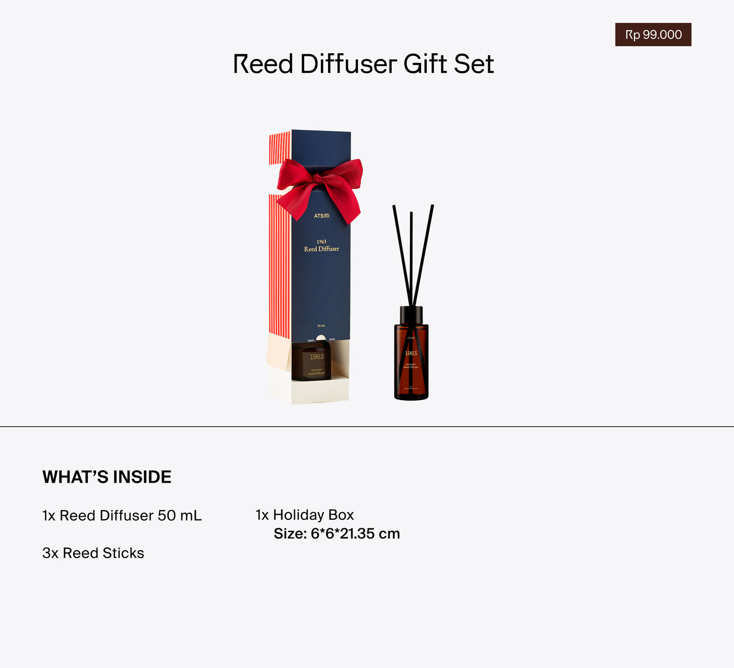 Reed Diffuser Holiday Package by Rumah Atsiri