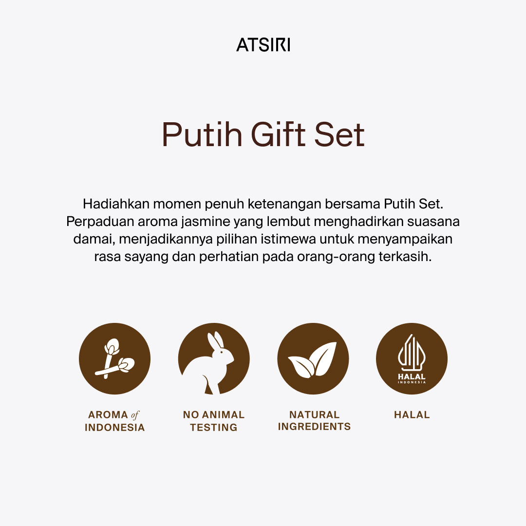 ATSIRI Putih Gift Set Paket Hadiah