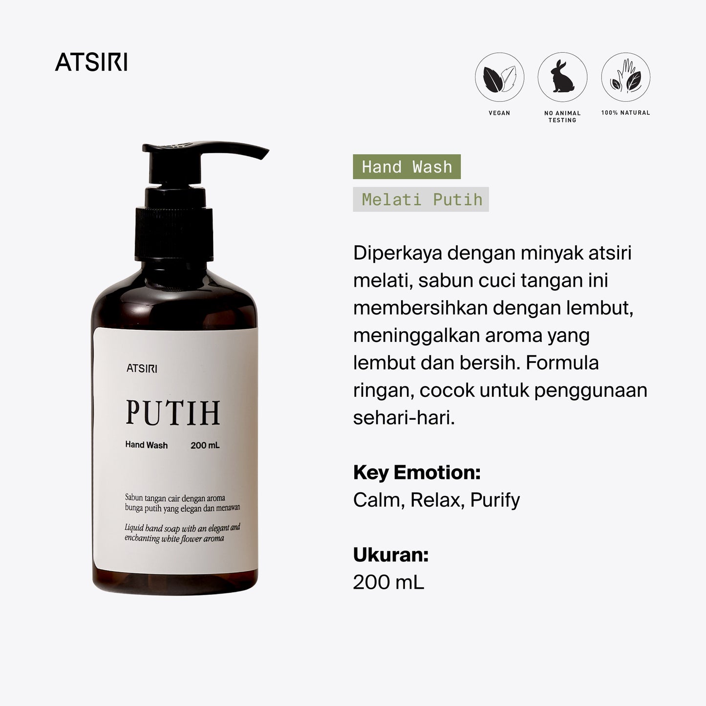ATSIRI Putih Gift Set Paket Hadiah