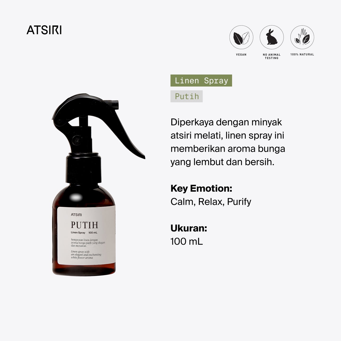 ATSIRI Putih Gift Set Paket Hadiah