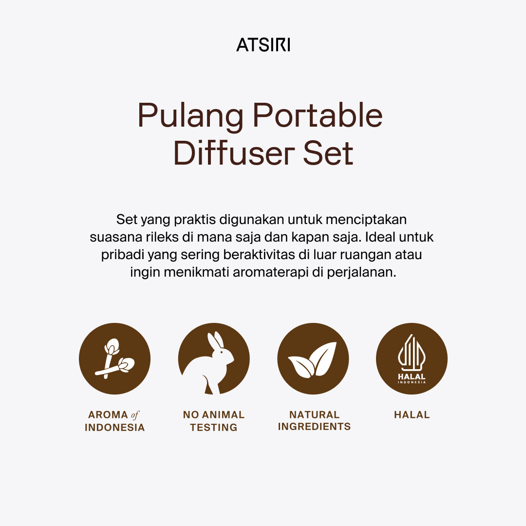 ATSIRI Pulang Portable Diffuser Set