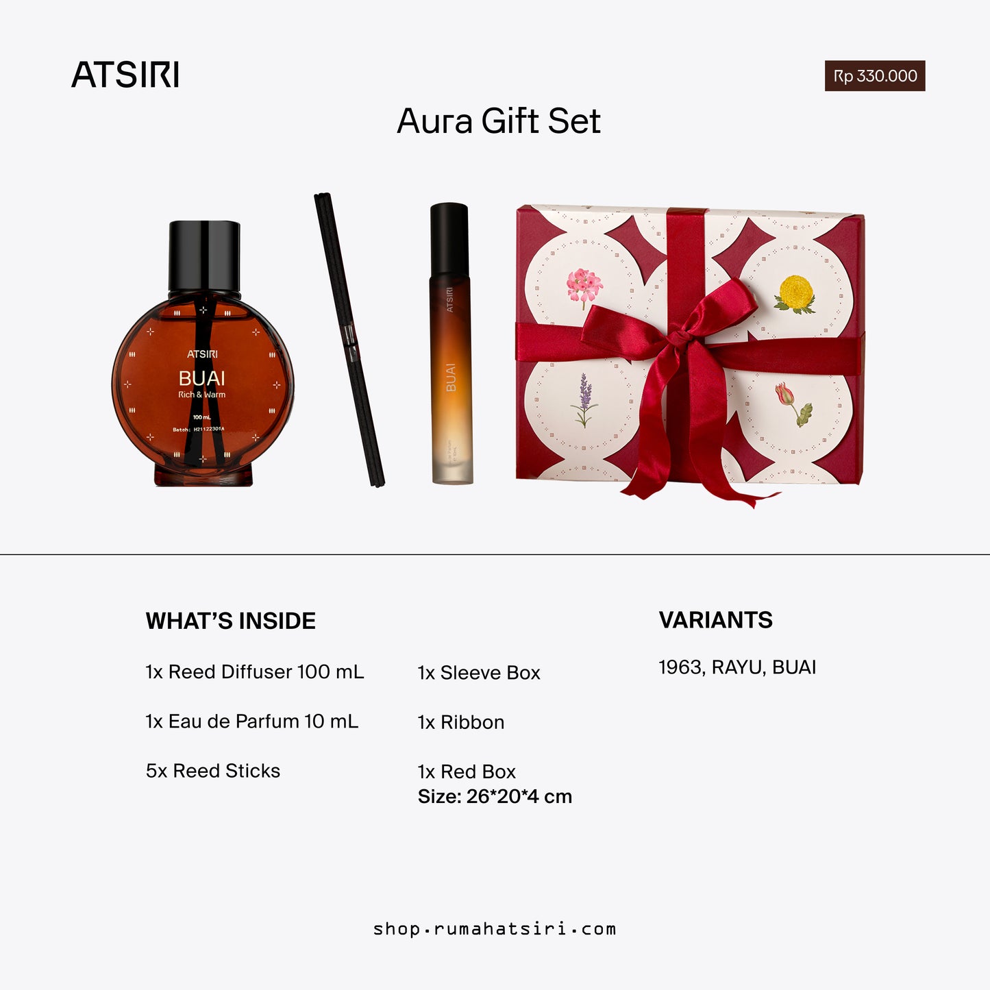 Aura Gift Set By Rumah Atsiri Indonesia