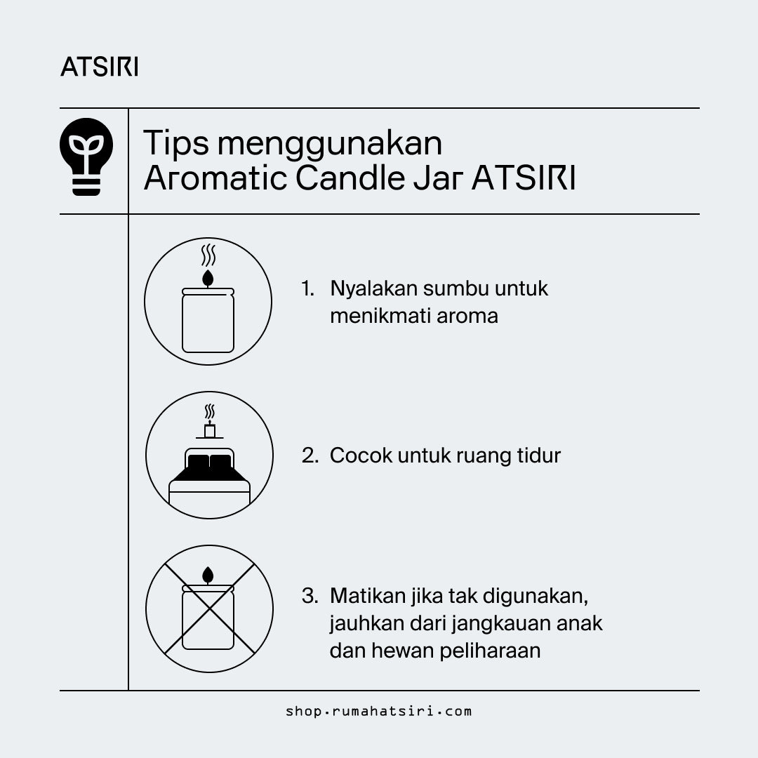 Rayu Aromatic Jar Candles by Rumah Atsiri