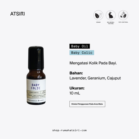Baby Colic Aromatic Baby Oil by Rumah Atsiri