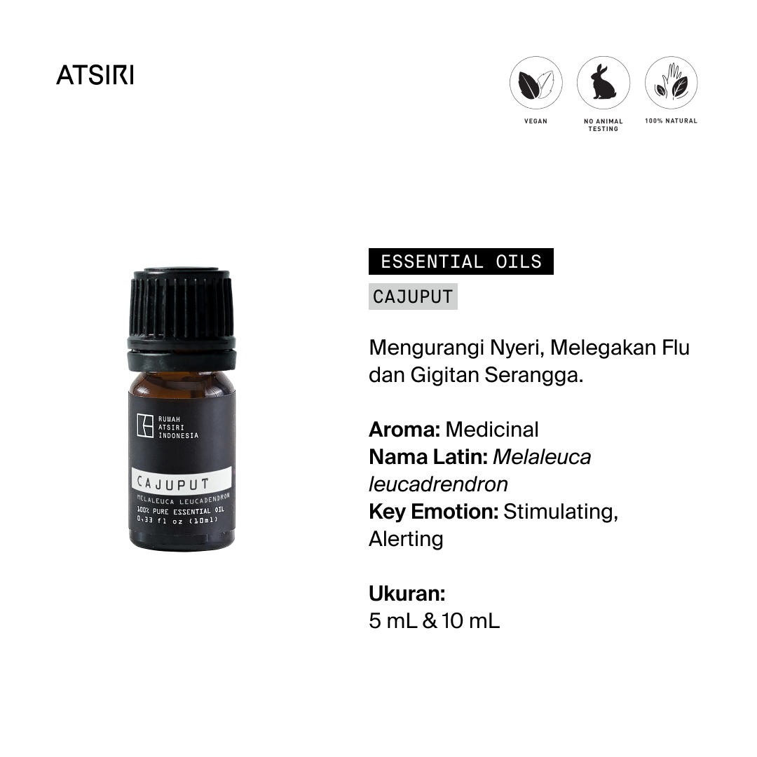 Cajuput Essential Oil by Rumah Atsiri