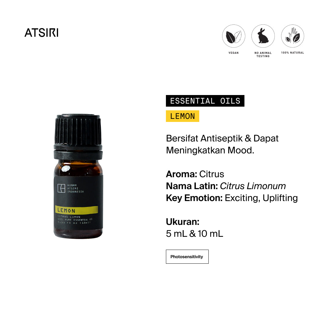 Lemon Essential Oil by Rumah Atsiri