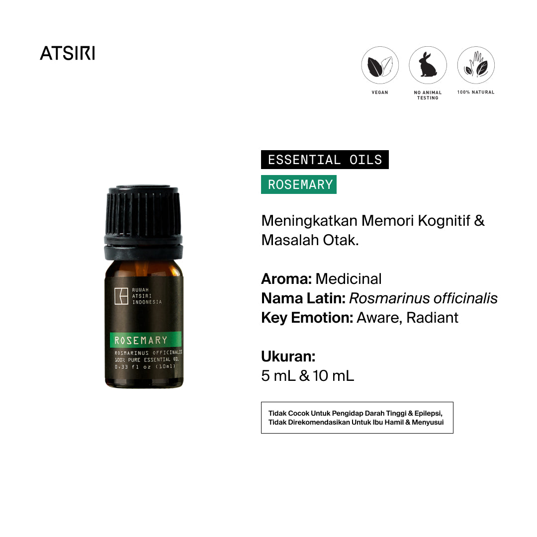 Rosemary Essential Oil by Rumah Atsiri