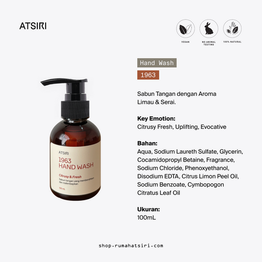 1963 Hand Wash by Rumah Atsiri