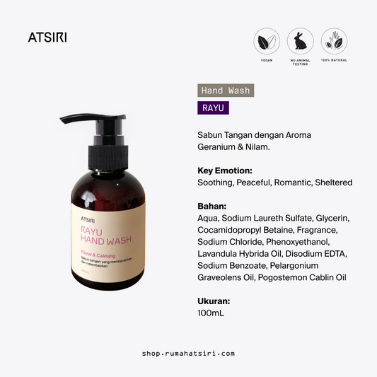 Rayu Hand Wash by Rumah Atsiri