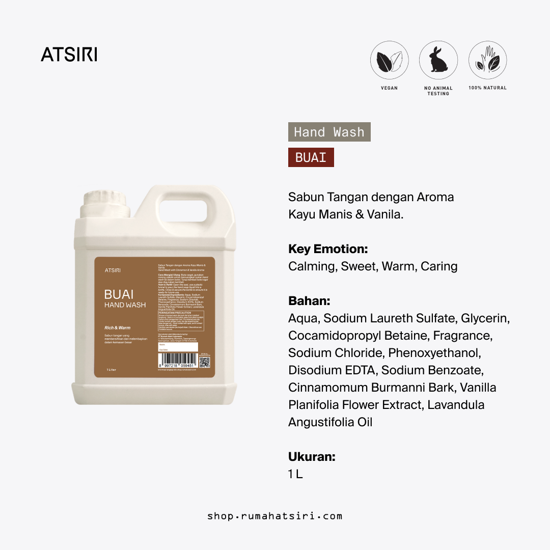 Buai Hand Wash by Rumah Atsiri