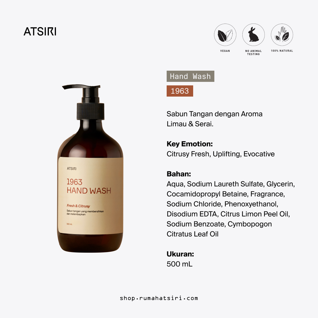 1963 Hand Wash by Rumah Atsiri