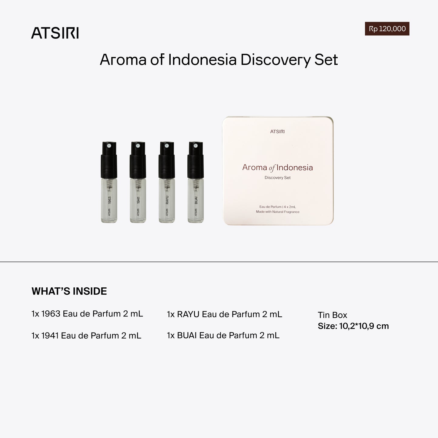 ATSIRI Eau De Parfum Discovery Set