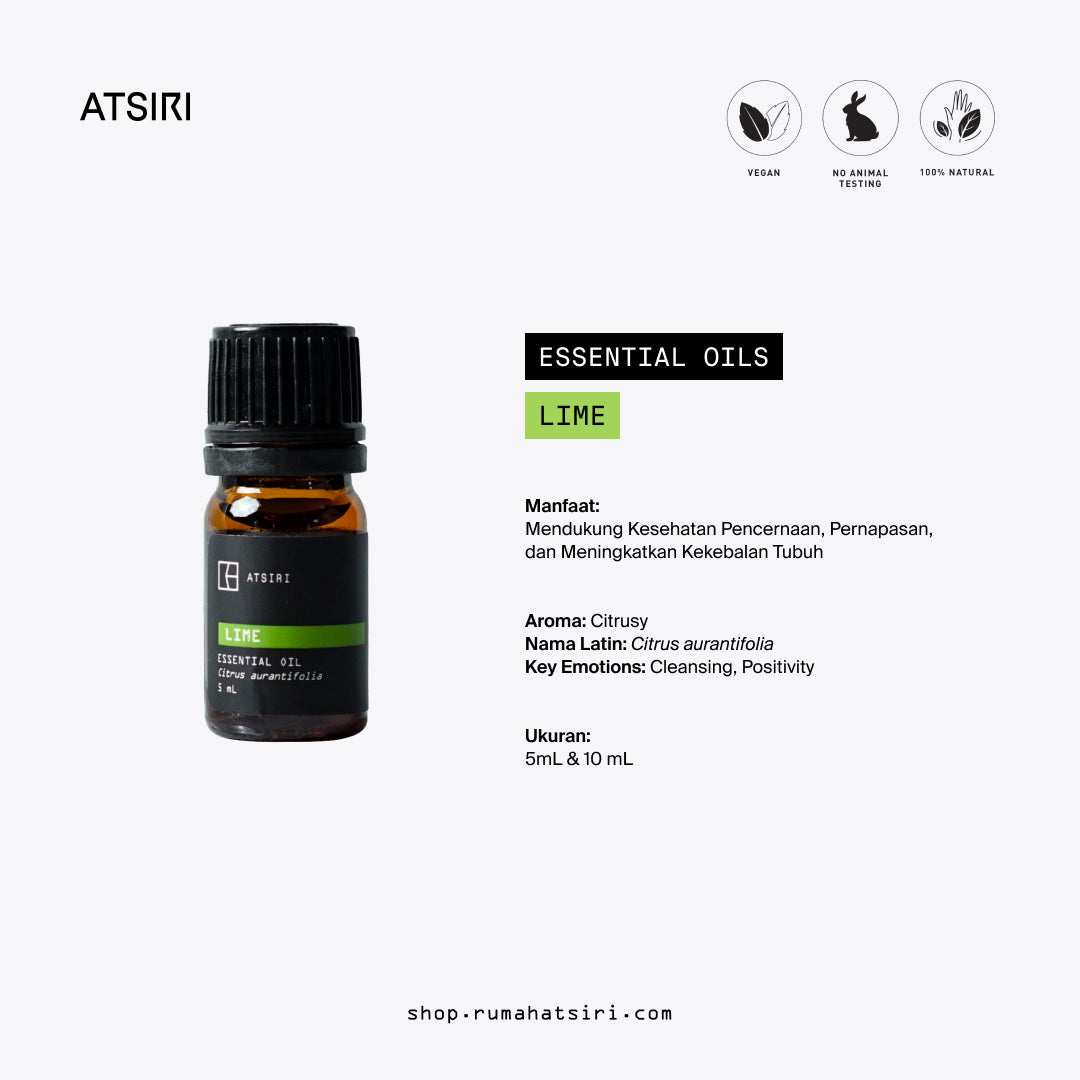 Lime Essential Oil by Rumah Atsiri