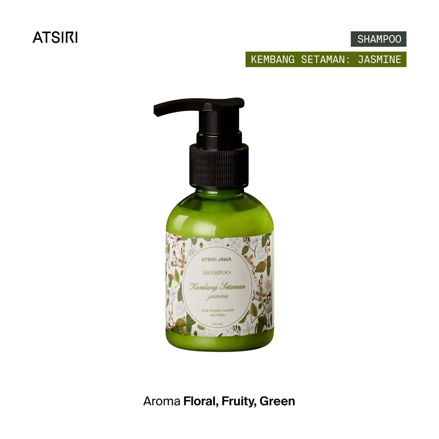 Jasmine Kembang Setaman Shampoo by Atsiri Jawa