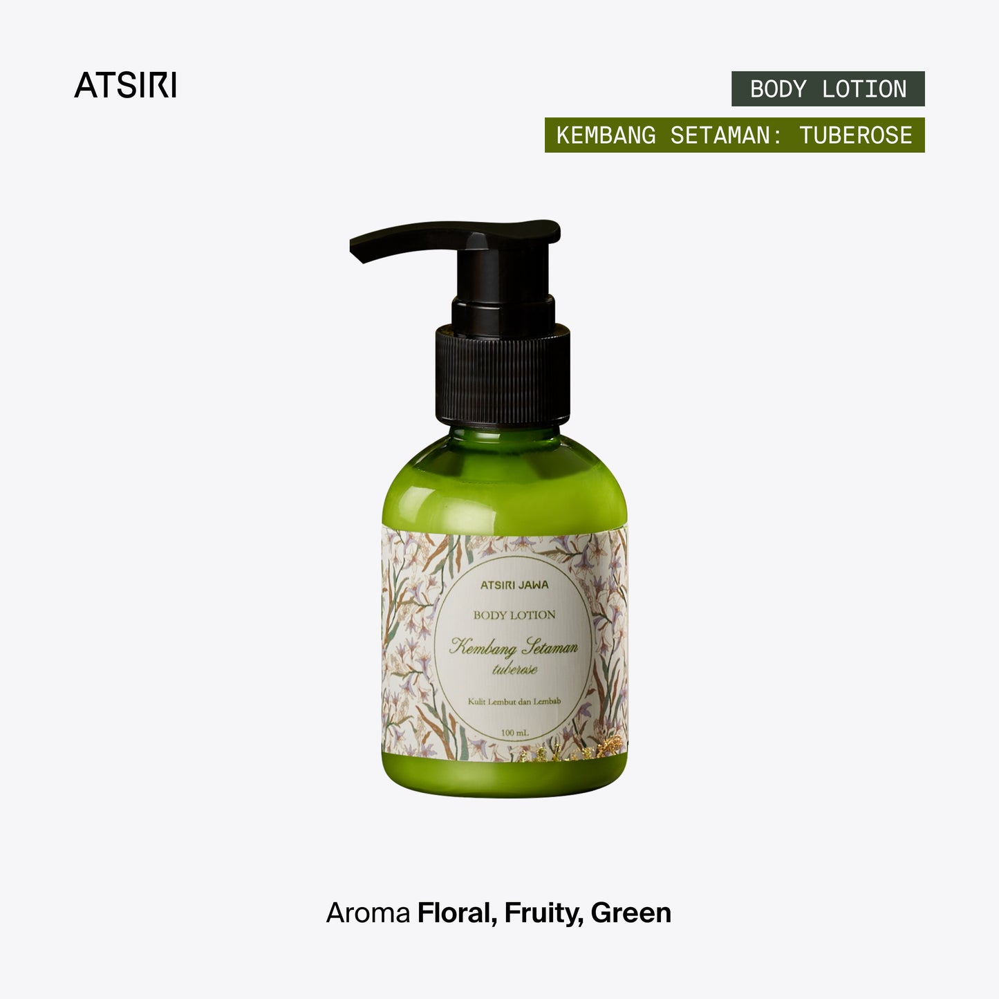 Tuberose Kembang Setaman Body Lotion by Atsiri Jawa