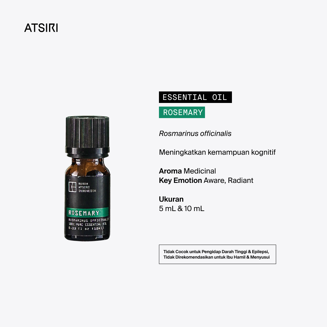 Rosemary Essential Oil by Rumah Atsiri