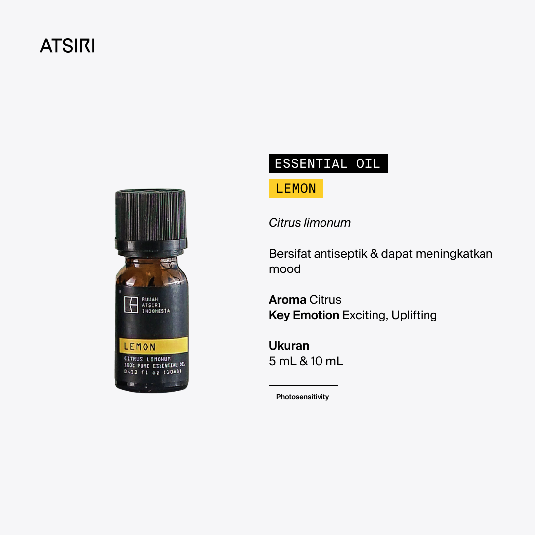Lemon Essential Oil by Rumah Atsiri