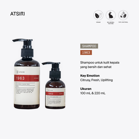 1963 Shampoo by Rumah Atsiri