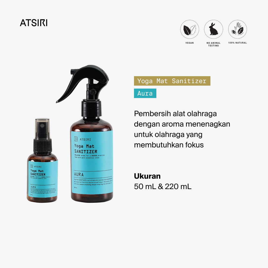 Aura Yoga Mat Sanitizer by Rumah Atsiri