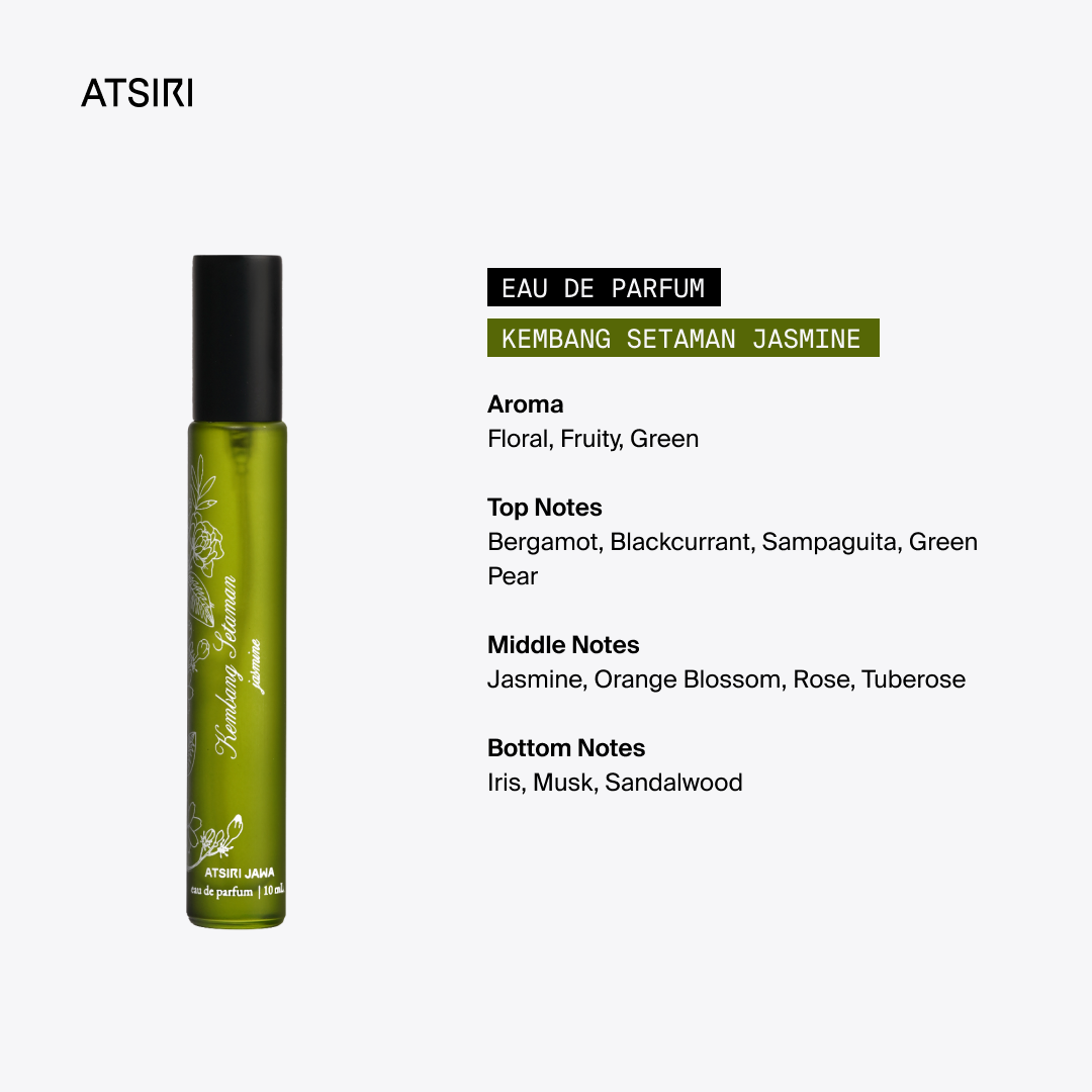 Jasmine Eau de Parfum Kembang Setaman by Atsiri Jawa