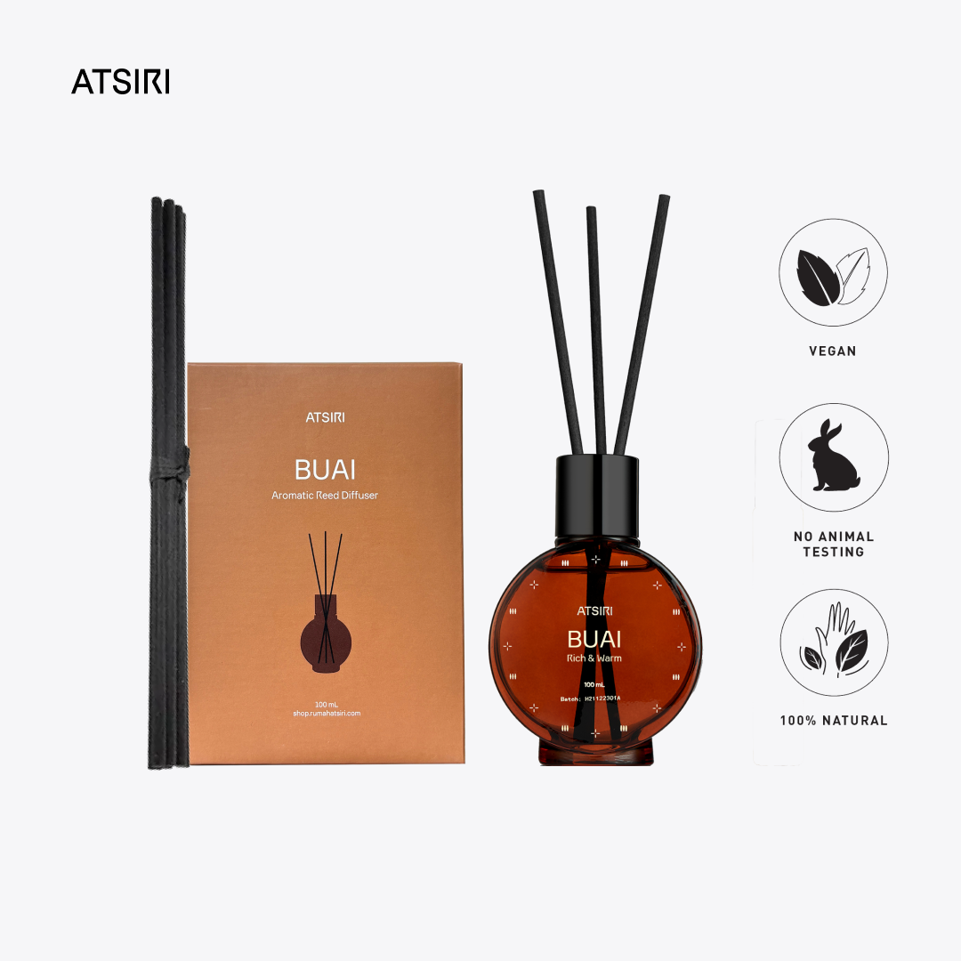 Buai Reed Diffuser by Rumah Atsiri
