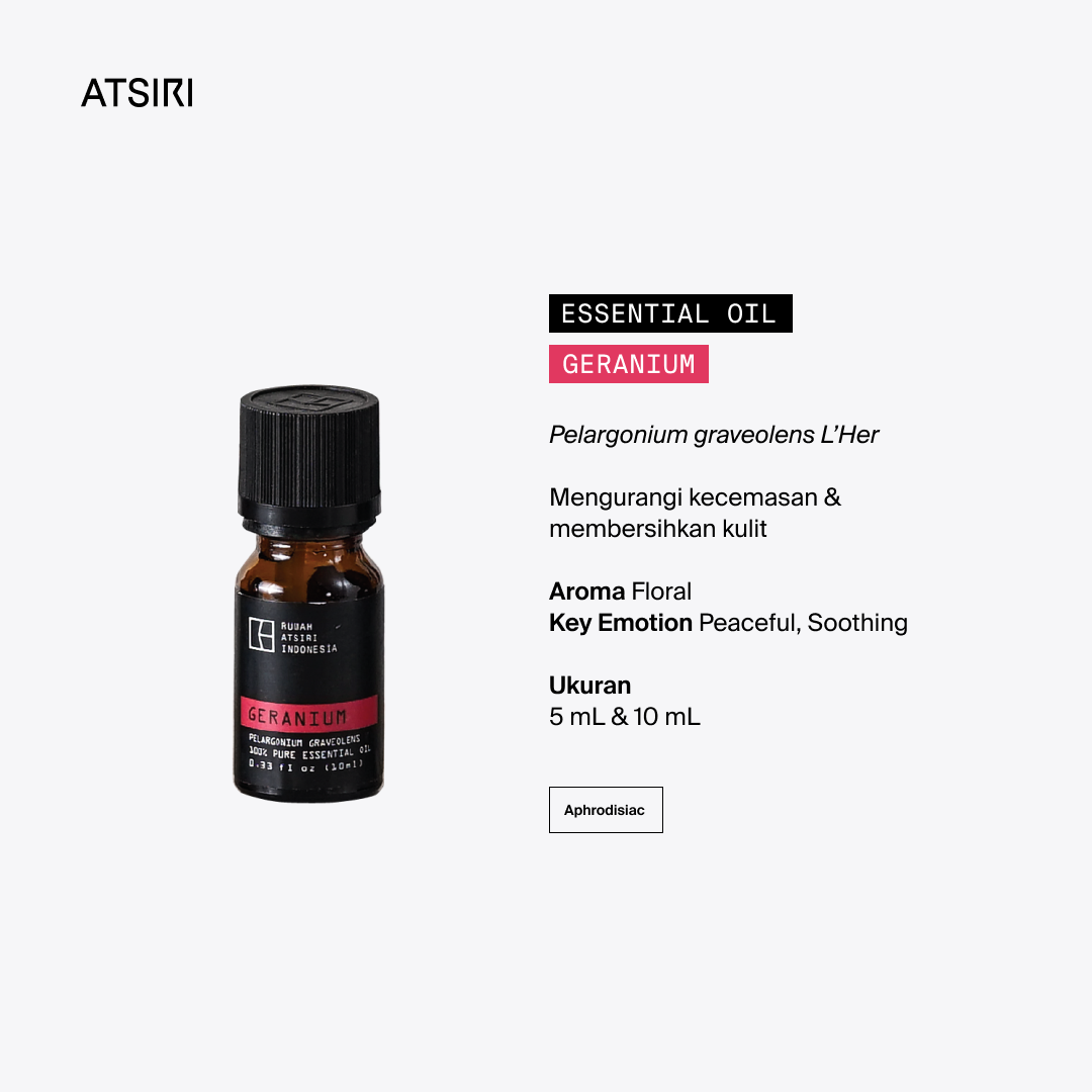 Geranium Essential Oil by Rumah Atsiri