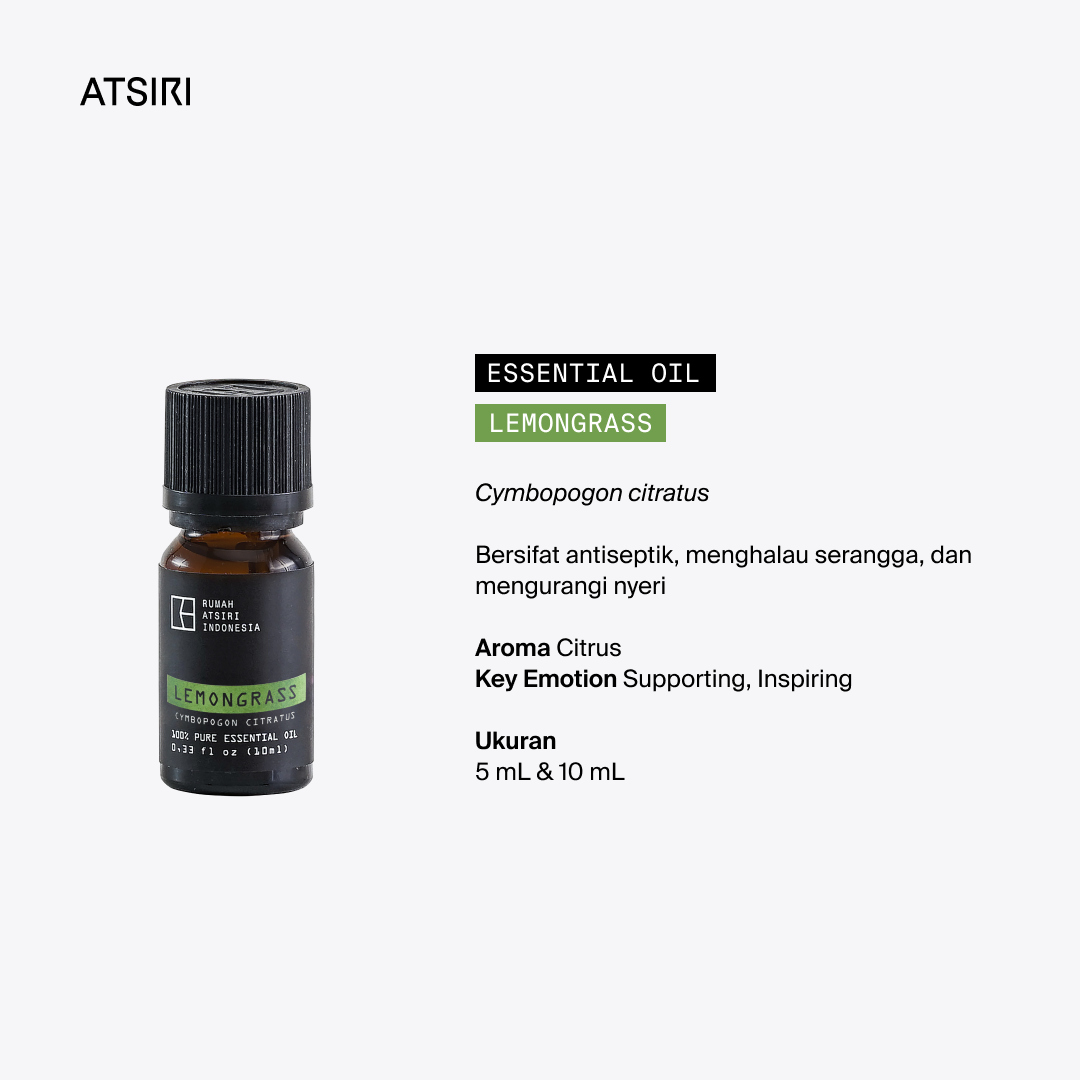 Lemongrass Essential Oil by Rumah Atsiri