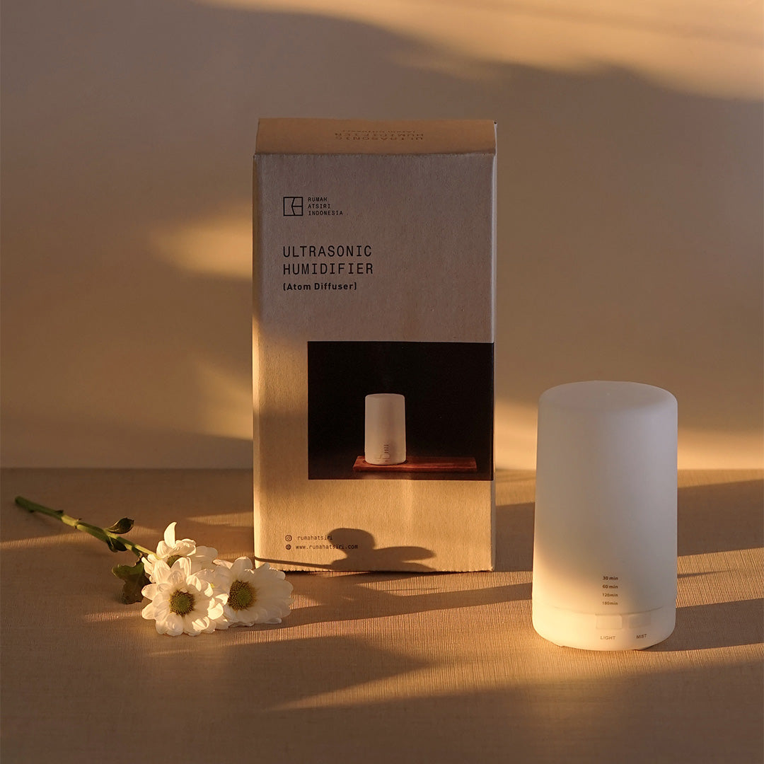 Ultrasonic Humidifier (Atom Diffuser) by Rumah Atsiri
