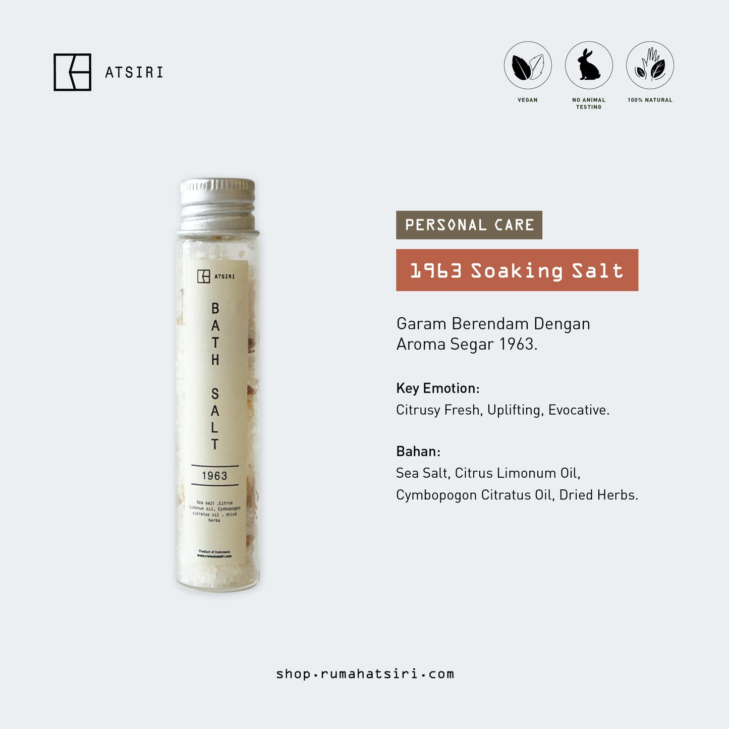 1963 Bath Salt