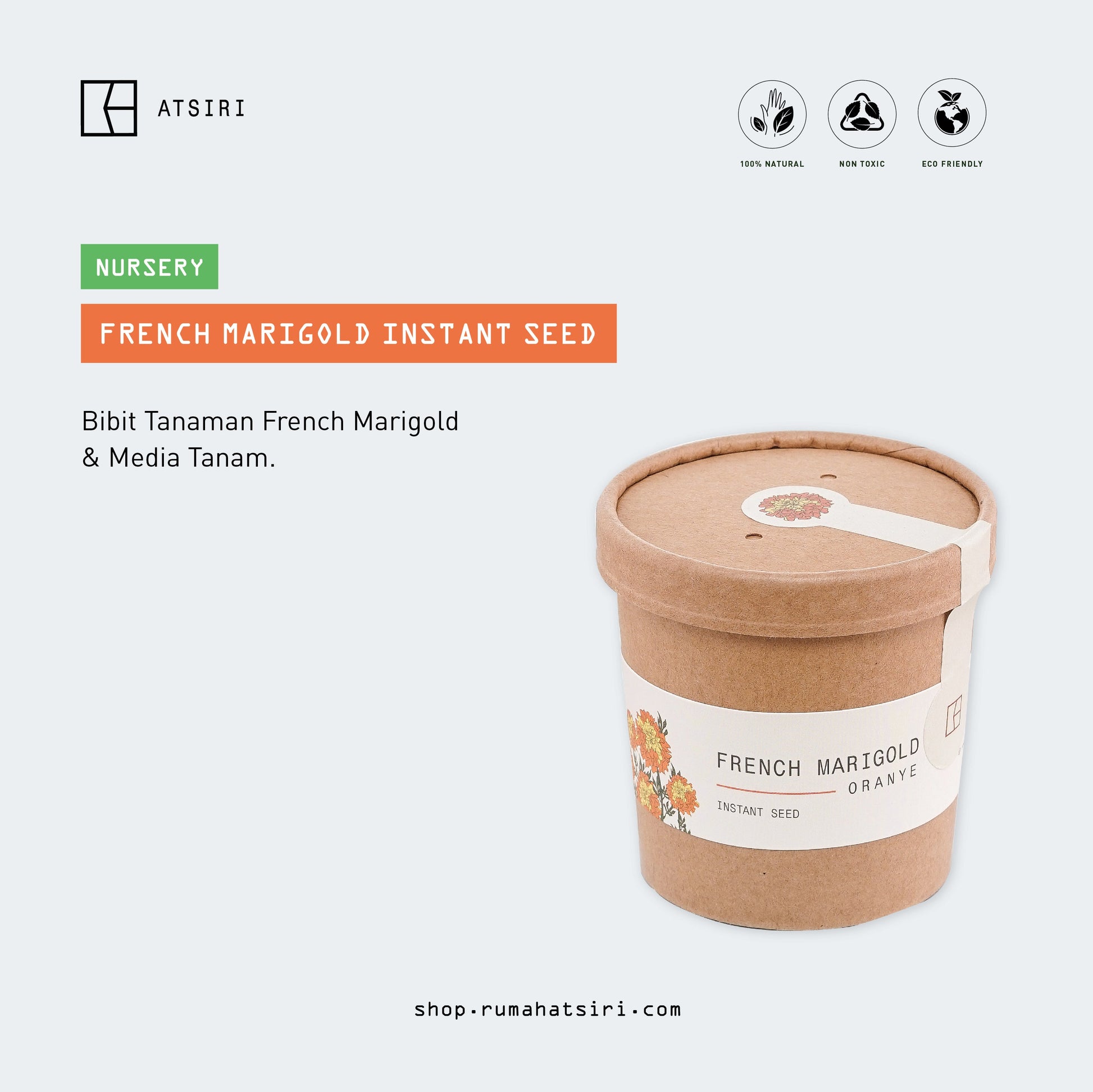 French Marigold Instant Seed