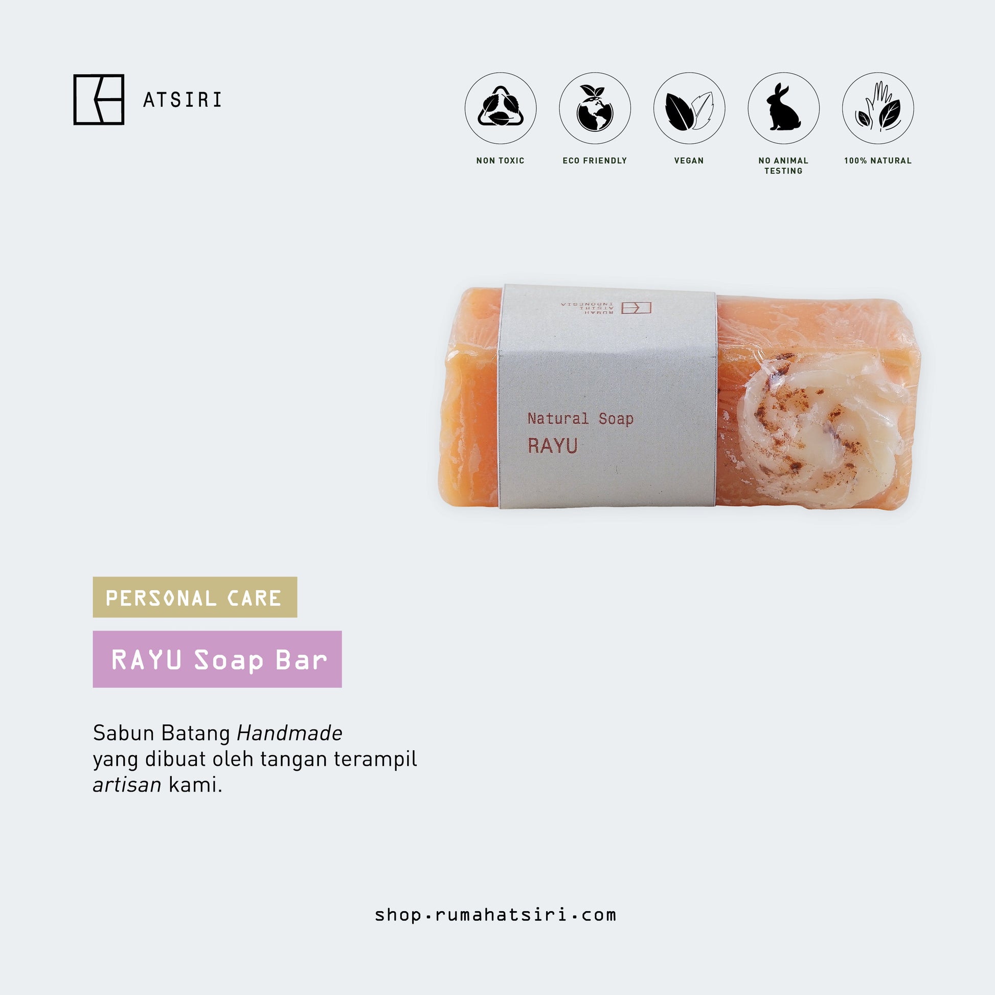 Rayu Artisan Hand-made Soap Bar