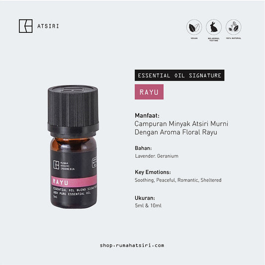 Rayu Essential Oil Signature