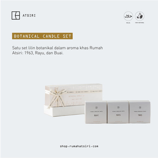 Signature Botanical Candles Set