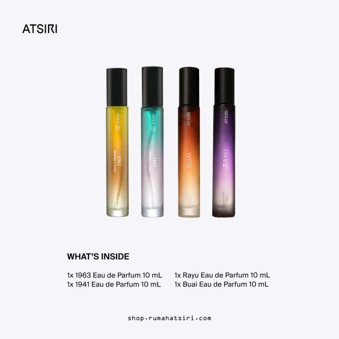 Aroma Of Indonesia Parfum Set by Rumah Atsiri