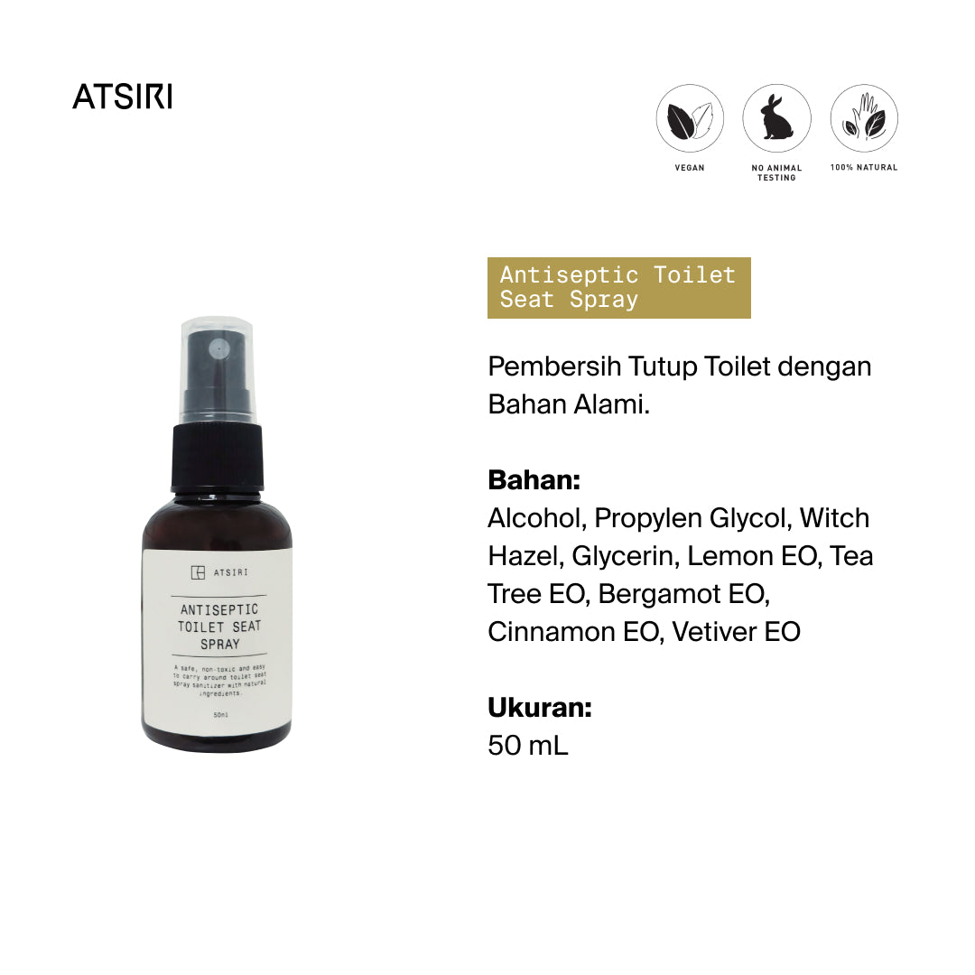 Antiseptic Toilet Seat Spray Rumah Atsiri