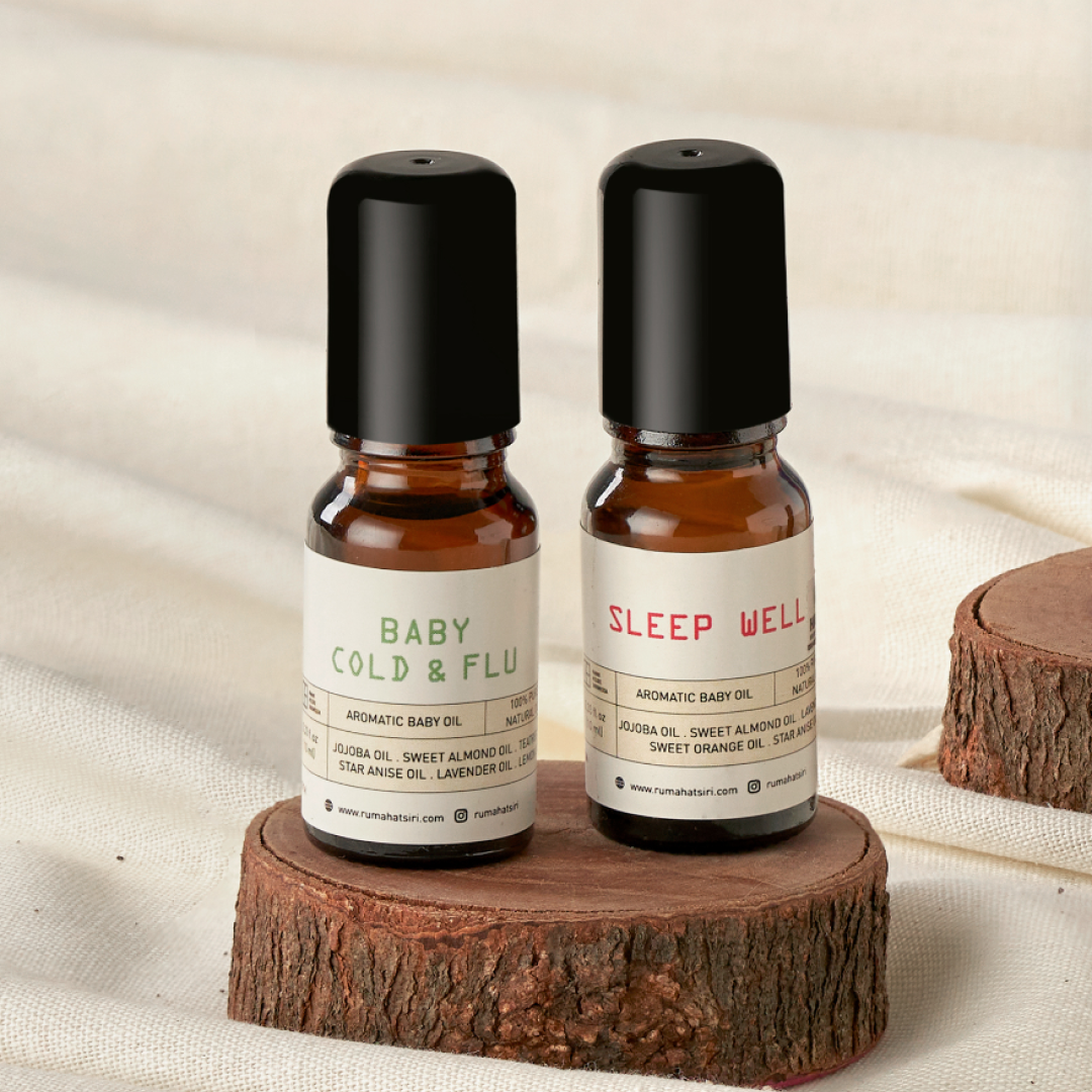 Sleep Well Aromatic Diluted Baby Oil by Rumah Atsiri