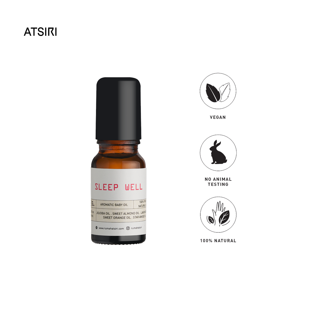 Sleep Well Aromatic Diluted Baby Oil by Rumah Atsiri