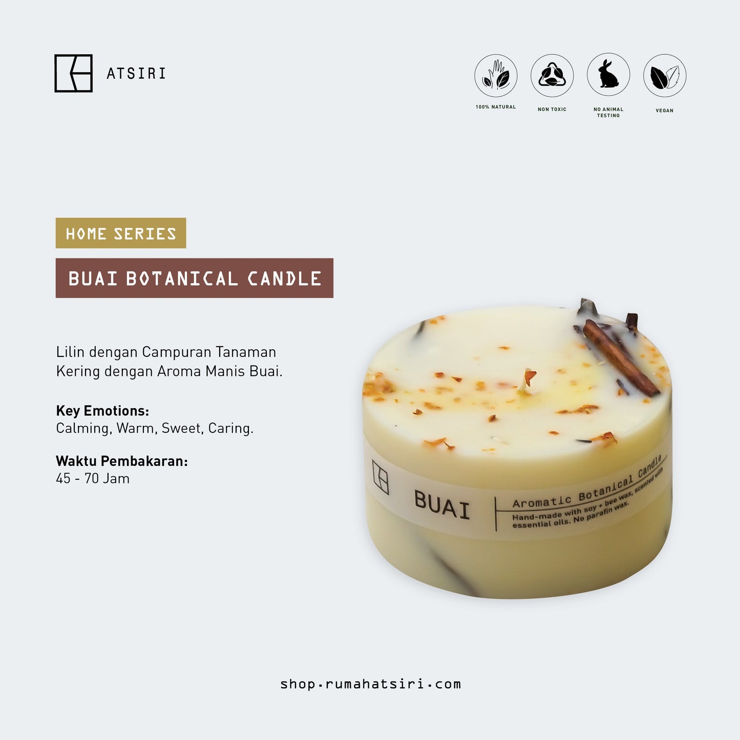 BUAI Botanical Candle