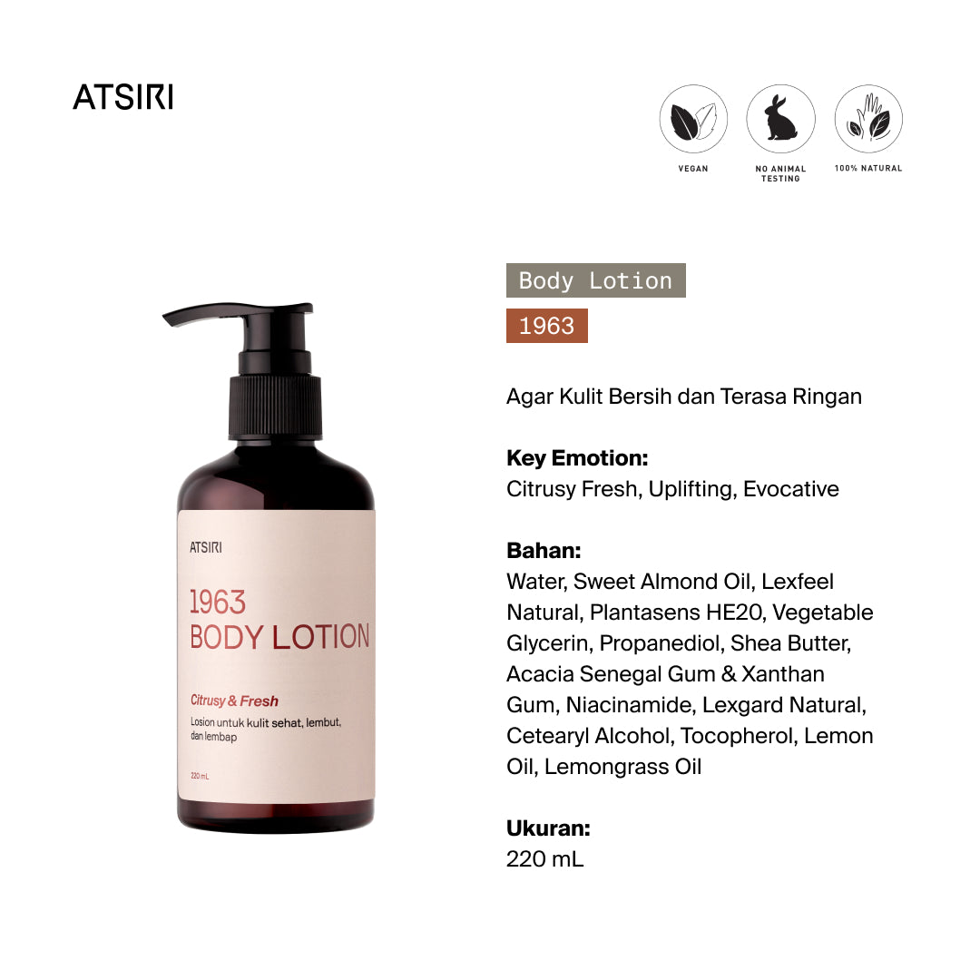 Body Lotion Rumah Atsiri 1963