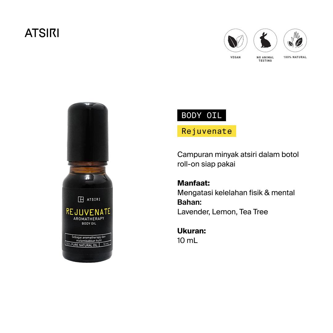 Rejuvenate Diluted Oil Blend by Rumah Atsiri