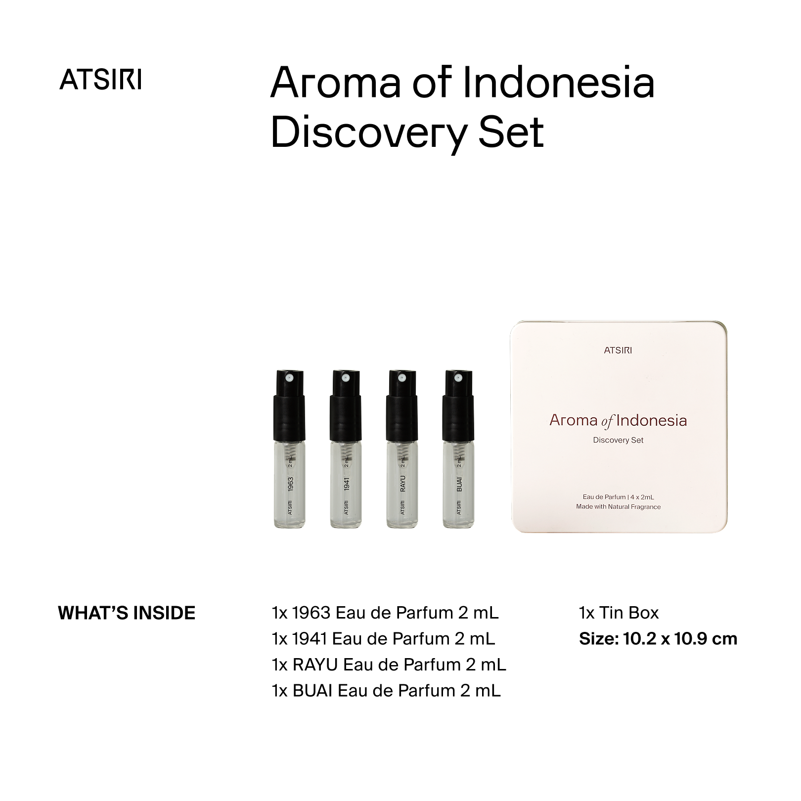 Set Penemuan Eau De Parfum ATSIRI