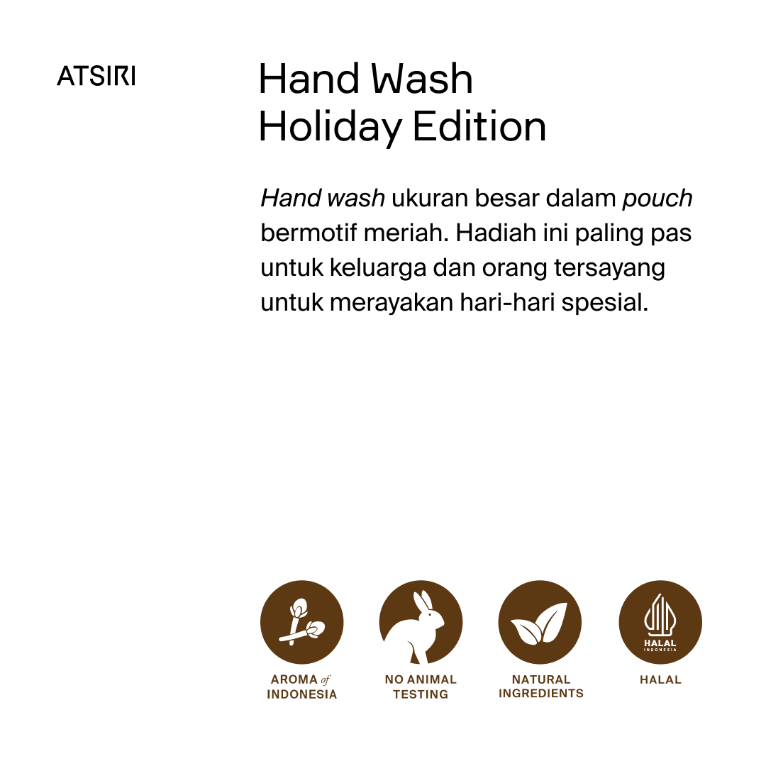 Rumah Atsiri Hand Wash Holiday