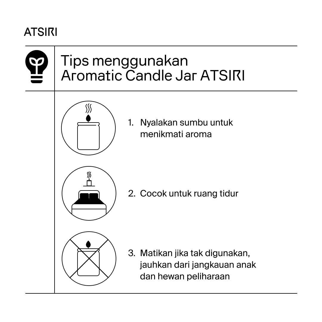 1963 Aromatic Jar Candles by Rumah Atsiri