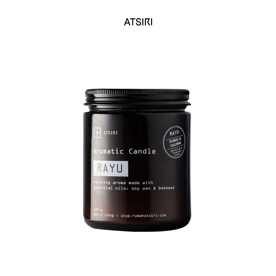Rayu Aromatic Jar Candles by Rumah Atsiri