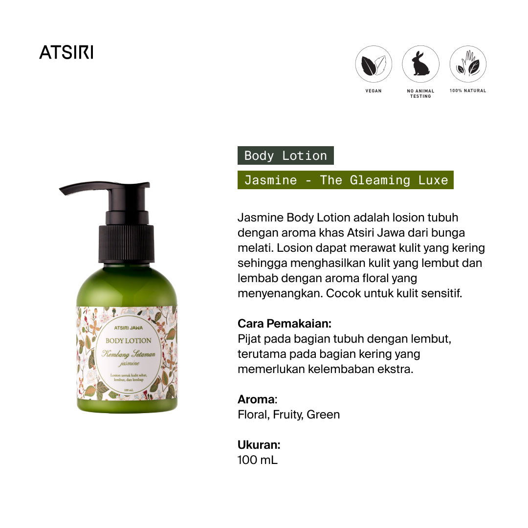 Jasmine Kembang Setaman Body Lotion by Atsiri Jawa