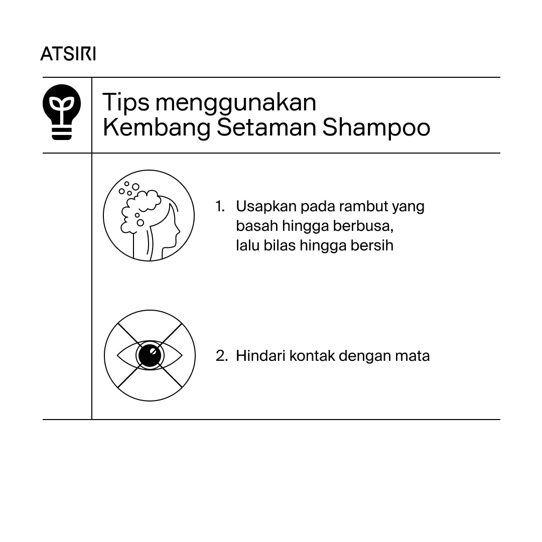 Jasmine Kembang Setaman Shampoo by Atsiri Jawa
