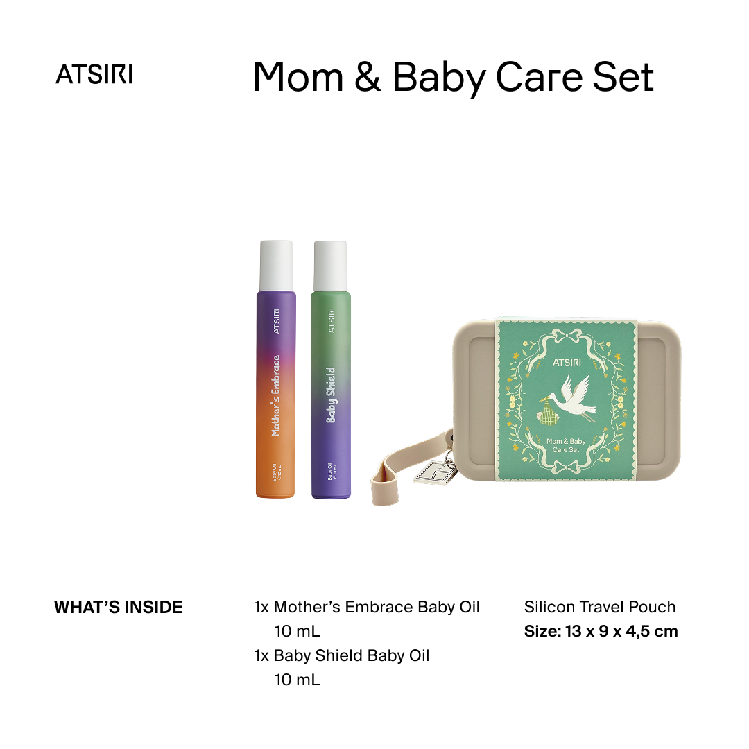 Rumah Atsiri Mom & Baby Care Set Paket Minyak Telon Ibu Dan Anak