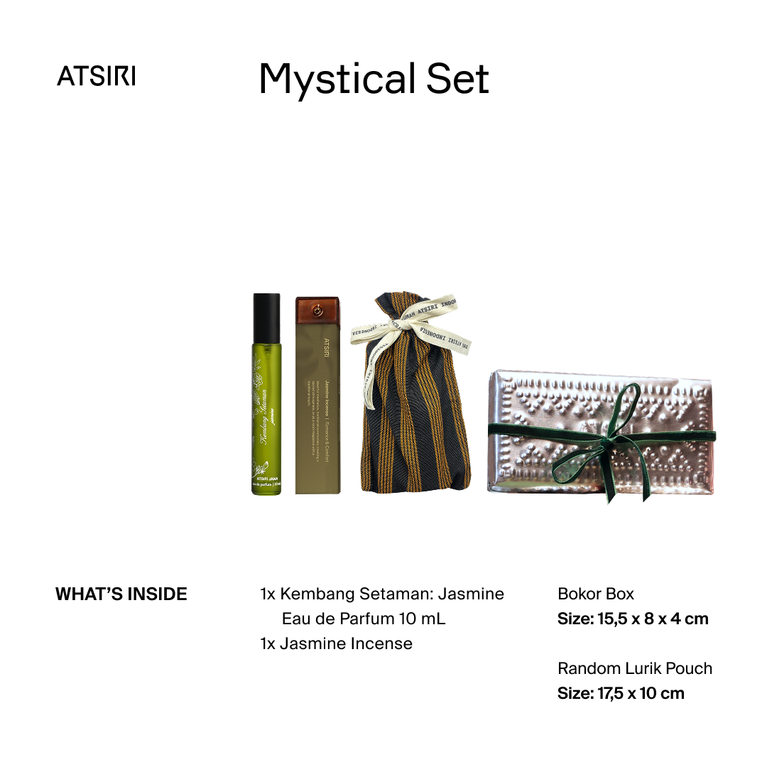 ATSIRI Mystical Set Paket Dupa Harum Aromatic Dan Eau De Parfum Jasmine